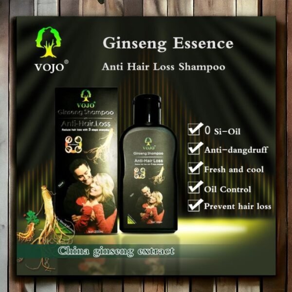 1 Photoroom E-Daraz Pro Sales "VOJO Bealite Anti-Loss Hair Shampoo & Shiconix Herbal Growth Hair Tonic 400ml"