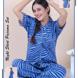 Night Sleepwear 2 E-Daraz Pro Sales Sleep Inn Nighty Pajama Set - 2-Piece Cotton Jersey Nightwear