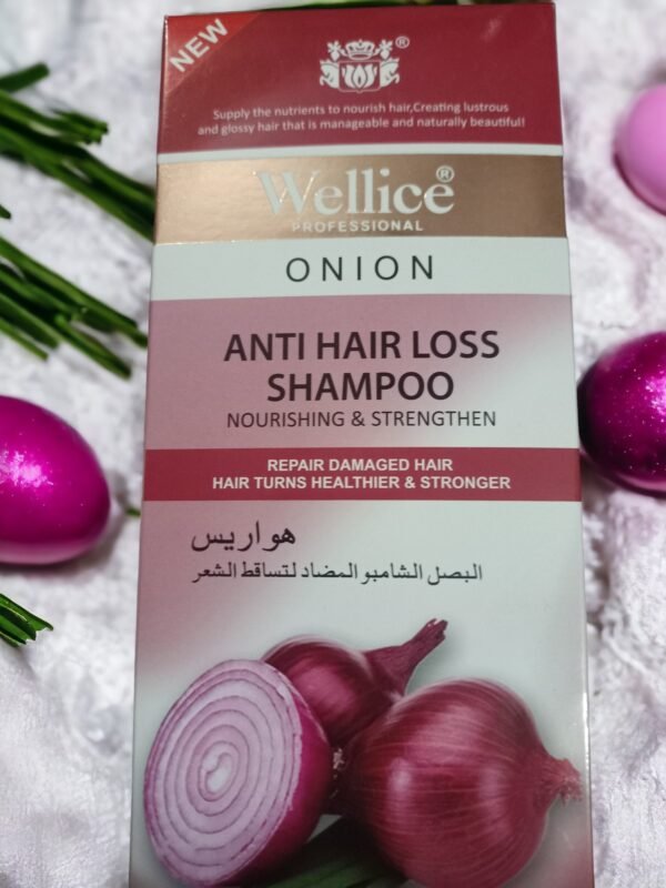 Wellice Shampo 3 E-Daraz Pro Sales Wellice Anti Hair Loss Shampoo: 100% Natural, Sulfate-Free, and Paraben-Free