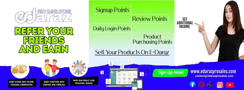 Earn Money with E-Daraz Pro Sales Store