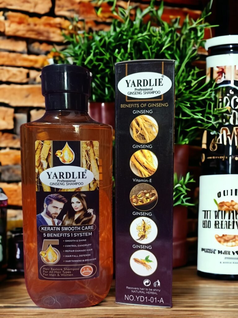 Yardlie Shampoo 5 E-Daraz Pro Sales Yardlie Professional Ginseng Shampoo Anti Hair Loss Herbal Formula